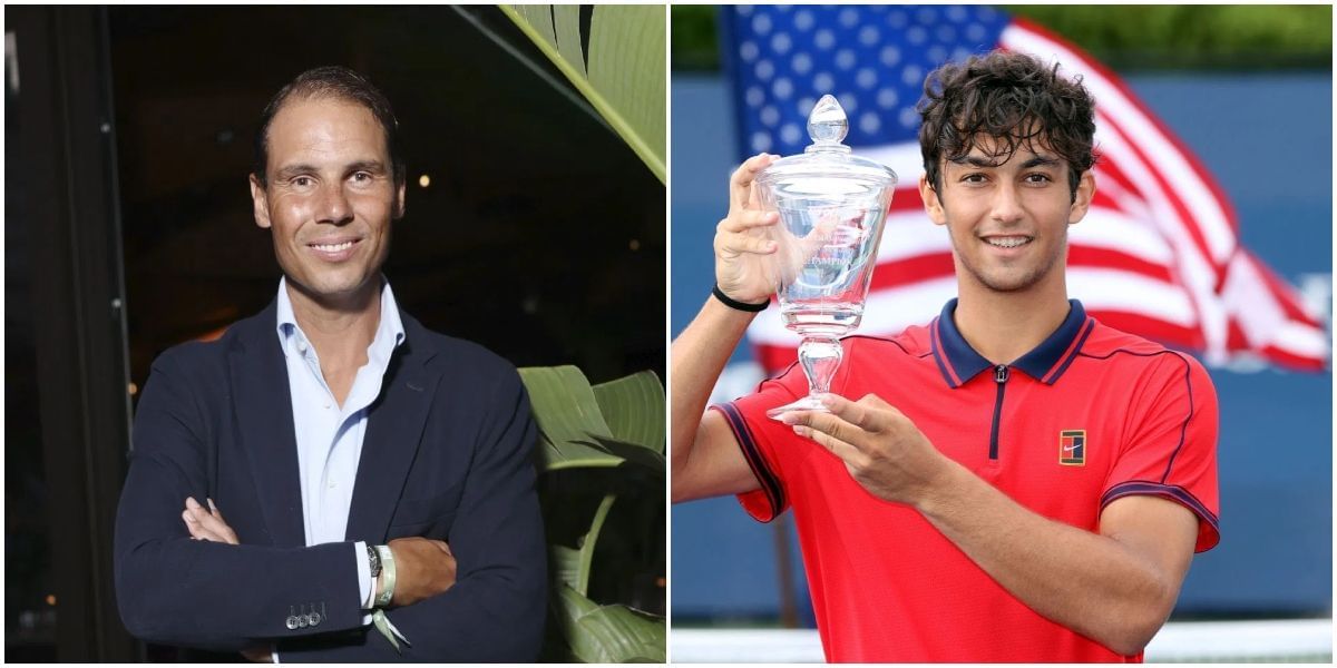 Rafael Nadal and Daniel Rincon