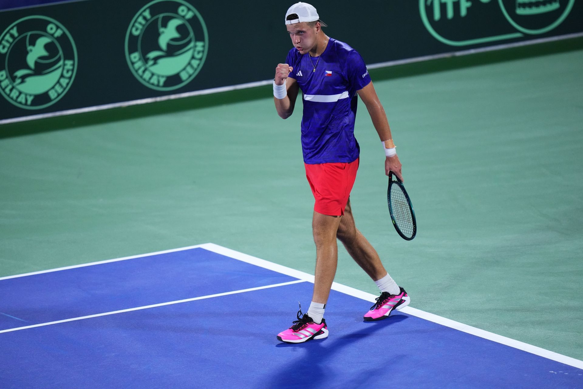 Mensik at the USA v Czechia - 2025 Davis Cup Qualifiers Second Round: Day 2 - Source: Getty