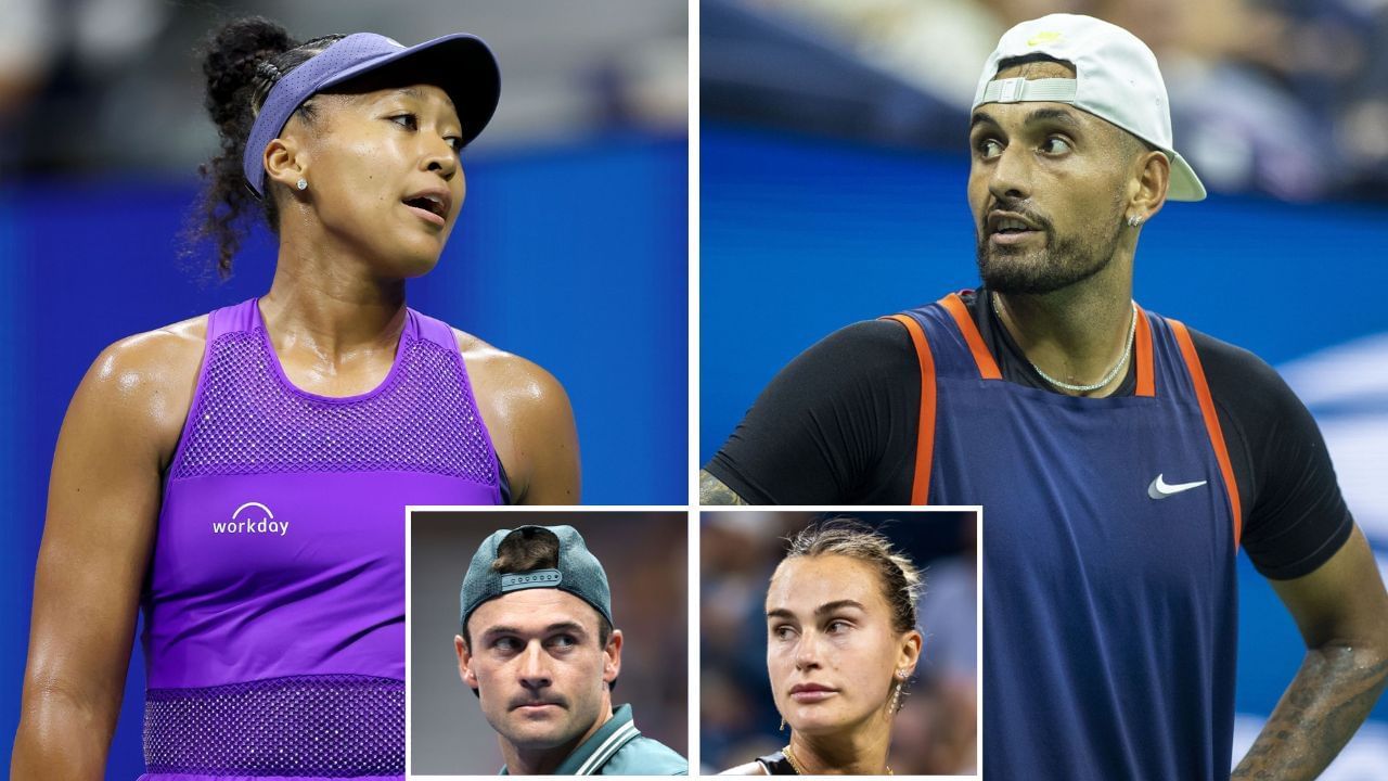 Naomi Osaka, Nick Kyrgios, Aryna Sabalenka and Tommy Paul will play at the Garden Cup - Image Source: Getty
