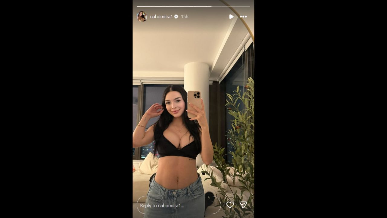 Screenshot of Nahomi Rojas&#039; Instagram Story (Image from - Instagram.com/@nahomilra1 IG Stories)
