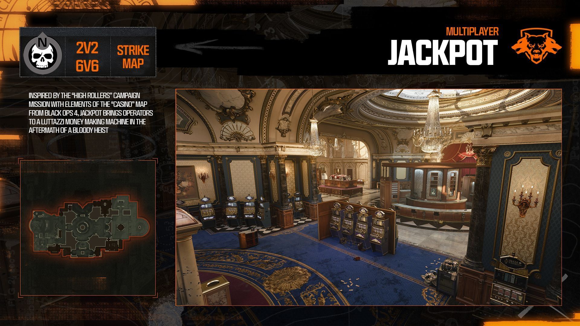 Overview of Jackpot in Black Ops 6 (Image via Activision)