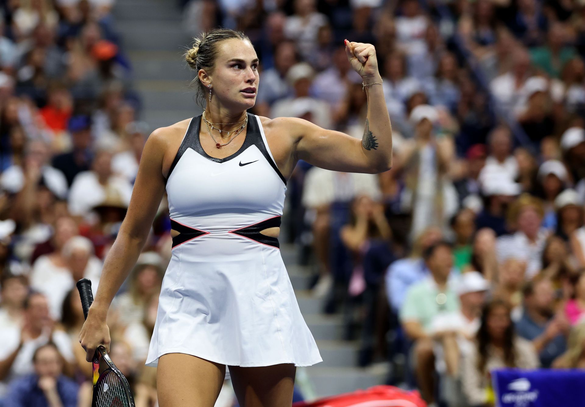 Sabalenka at the 2025 US Open (Getty)