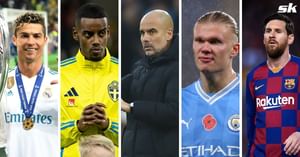 "I wouldn’t change him for anyone" - Guardiola makes Lionel Messi and Cristiano Ronaldo claim when asked to pick between Haaland and Isak