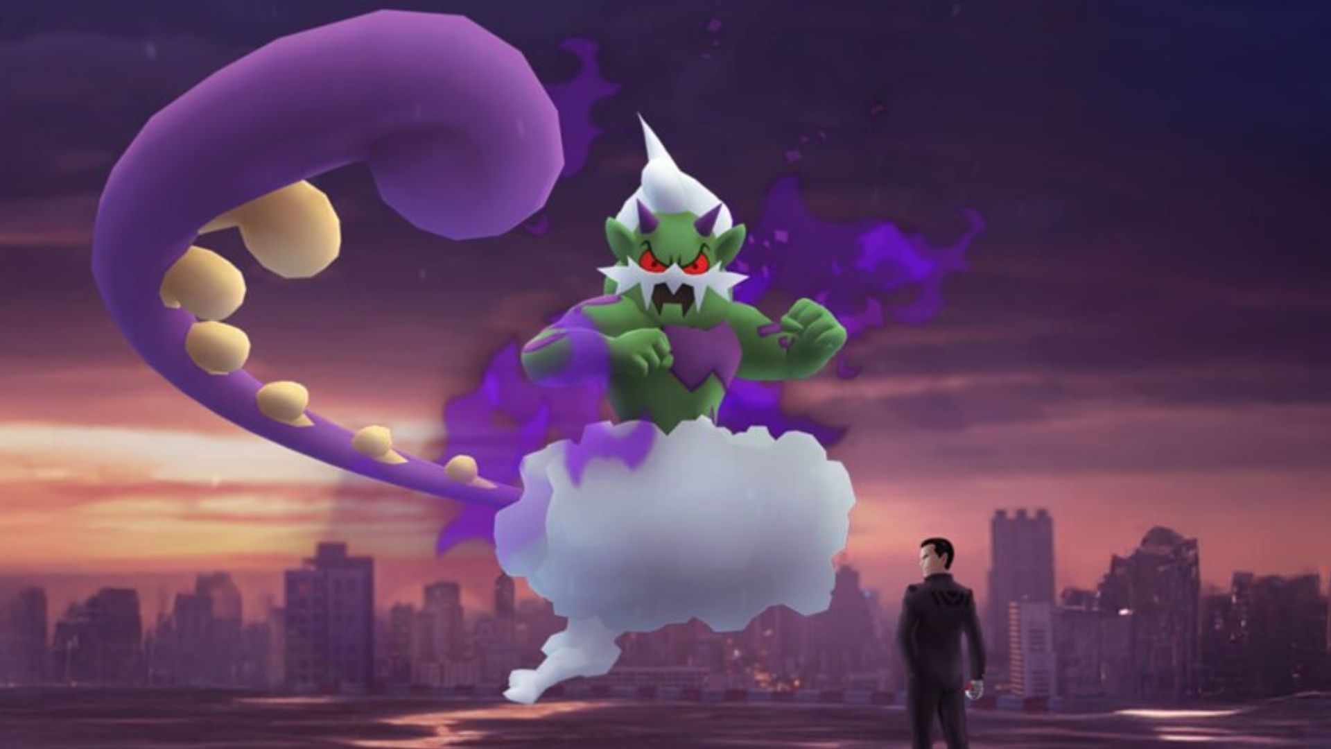 Giovanni has Shadow Tornadus now (Image via TPC)