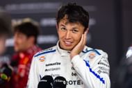 Alex Albon after the Azerbaijan Grand Prix - Source: Getty