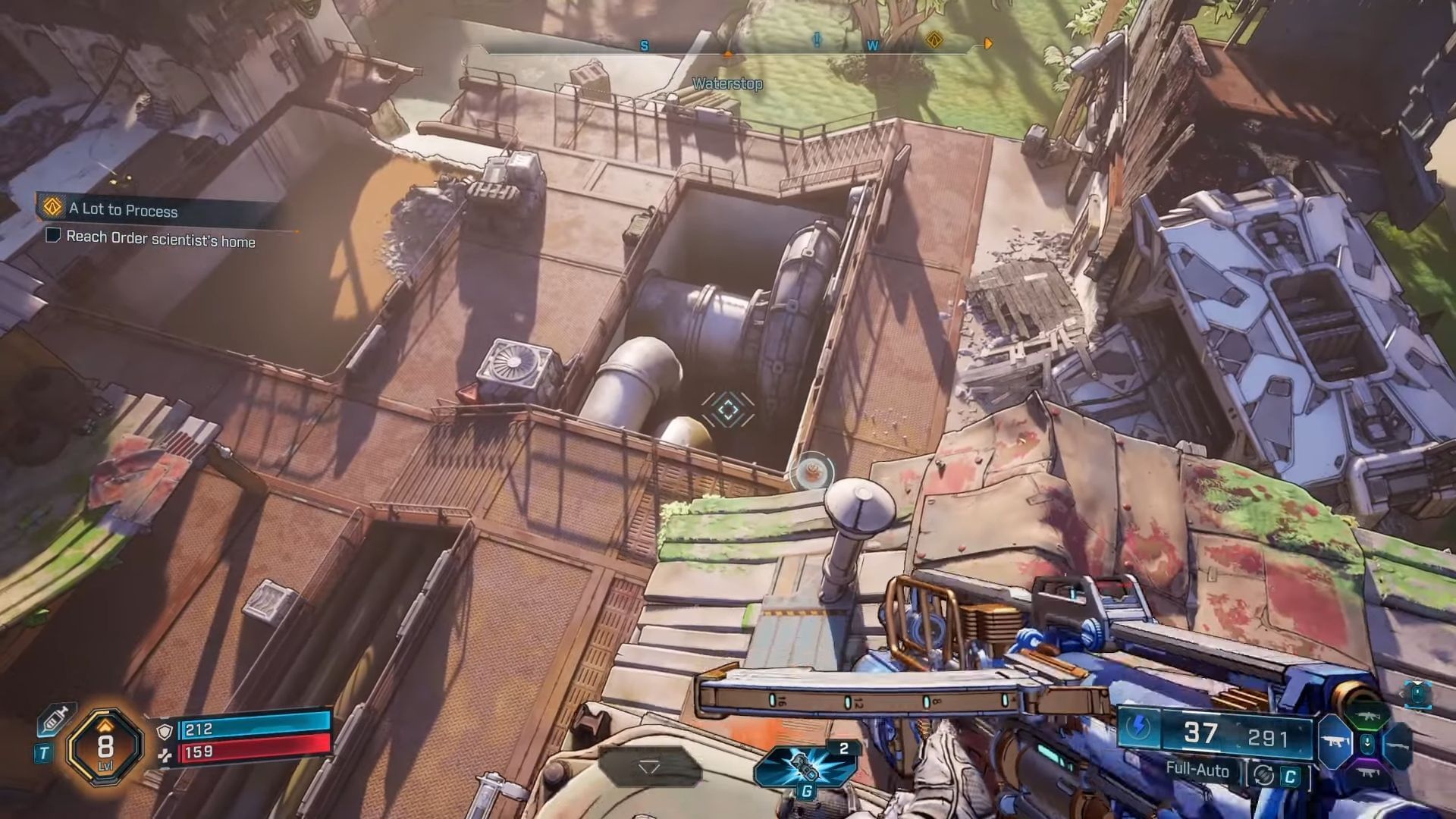Third Orb is tucked away underground (Image via 2k | YouTube/Kibbles Gaming)