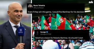 "I would fire Martinez" - Portugal fans blame head coach for decision involving Cristiano Ronaldo’s 28-year-old teammate in 3-2 win vs Hungary