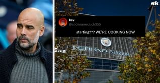 "WE’RE COOKING NOW", "Defo the right option" - Fans react as Manchester City star named in XI for derby clash against Manchester United