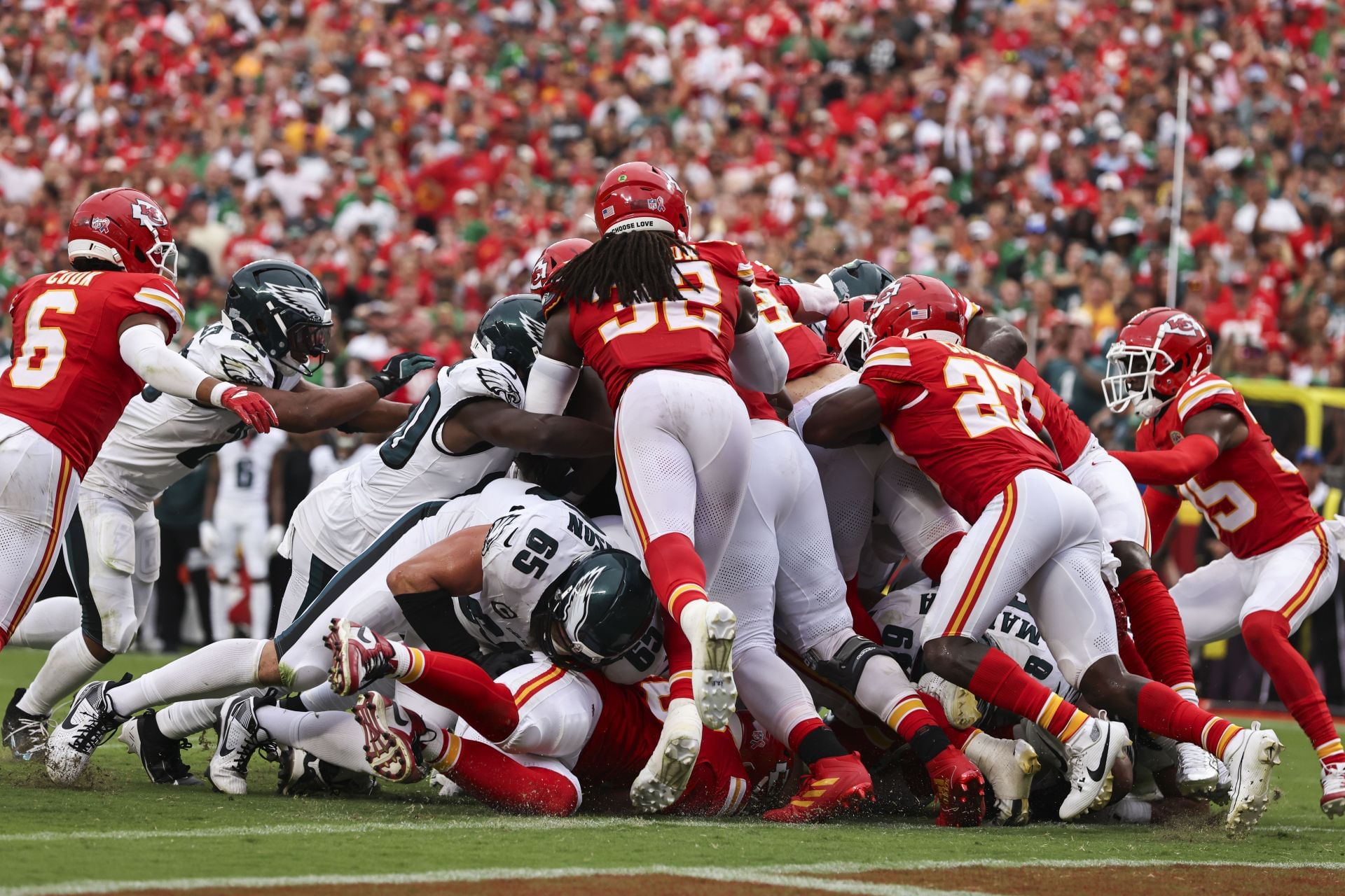 NFL: SEP 14 Eagles at Chiefs - Source: Getty