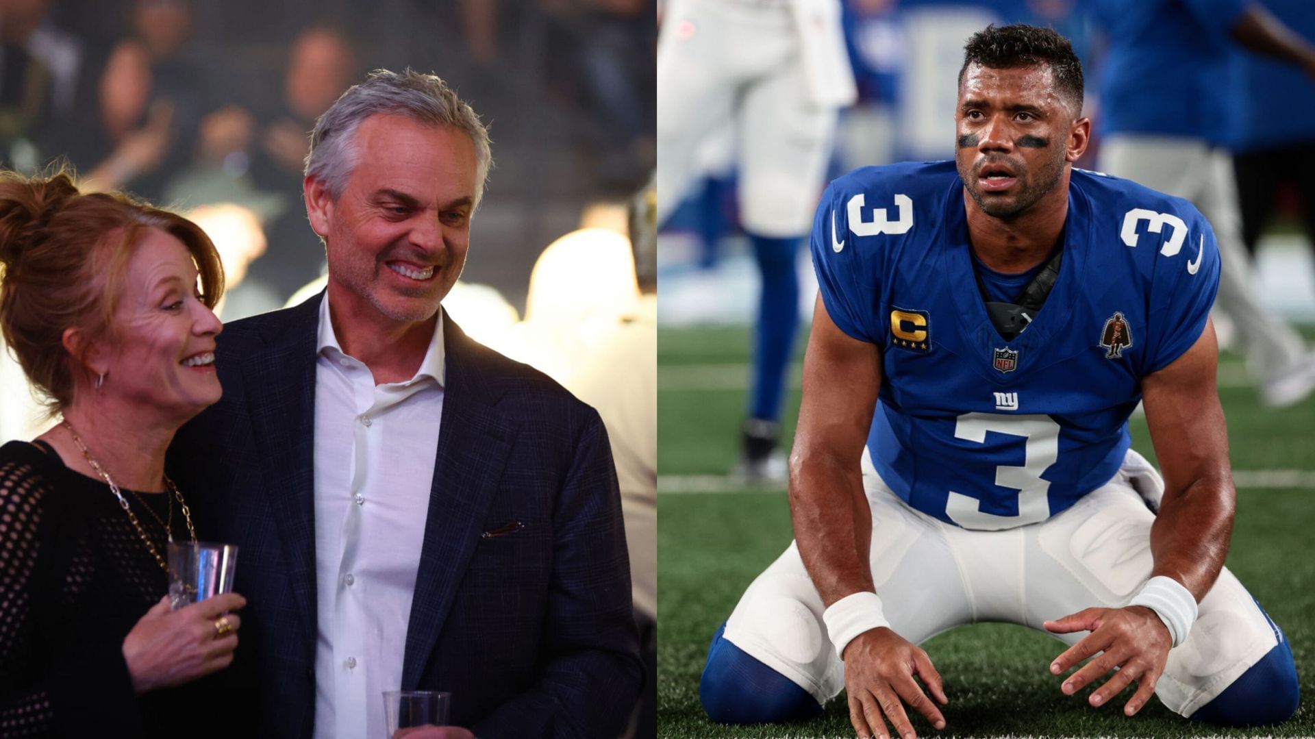 Colin Cowherd identifies shocking pattern in Russell Wilson&rsquo;s benching as Giants hand QB1 job to Jaxson Dart (Image source - IMAGN/GETTY)