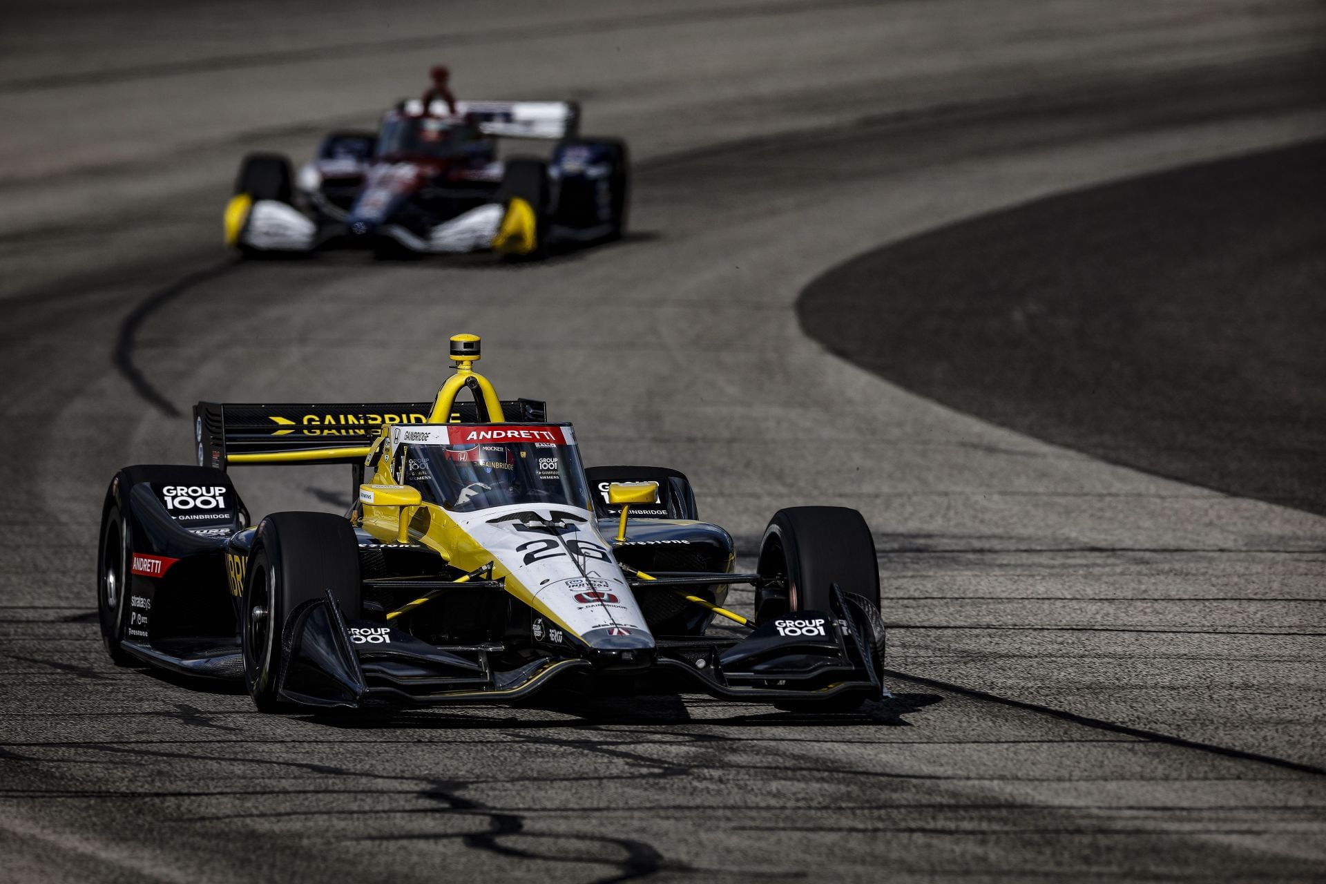 Colton Herta at the NTT INDYCAR Series Snap-On Milwaukee Mile 250 - Source: Getty