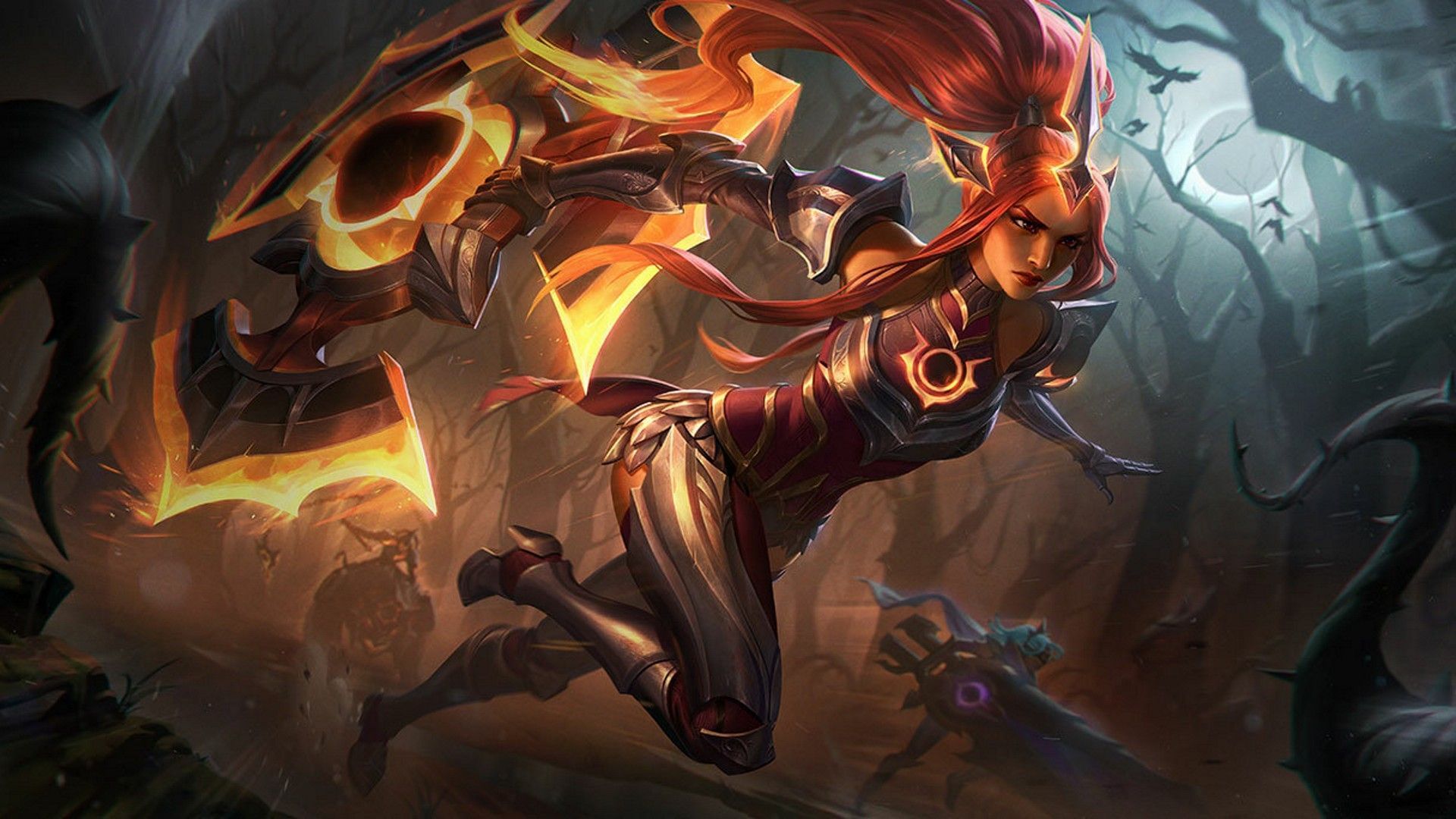 Solar Eclipse Sivir in League of Legends (Image via Riot Games)