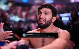 Arman Tsarukyan putting ex-UFC champion to sleep in grappling-only match sends fans reeling: "Ilia is shaking right now"