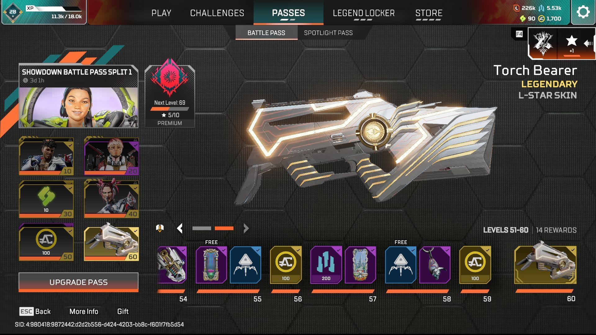 Apex Legends Season 26 Split 1 Battle Pass countdown (Image via EA)
