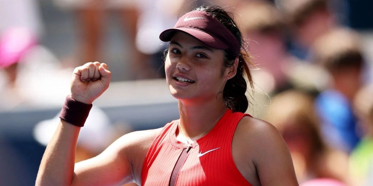 Emma Raducanu at the 2025 US Open (Source: Getty)