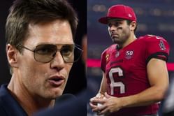 Tom Brady sends 4-word message to Baker Mayfield on Buccaneers' 5th-straight NFC South division title hunt after win vs. Texans