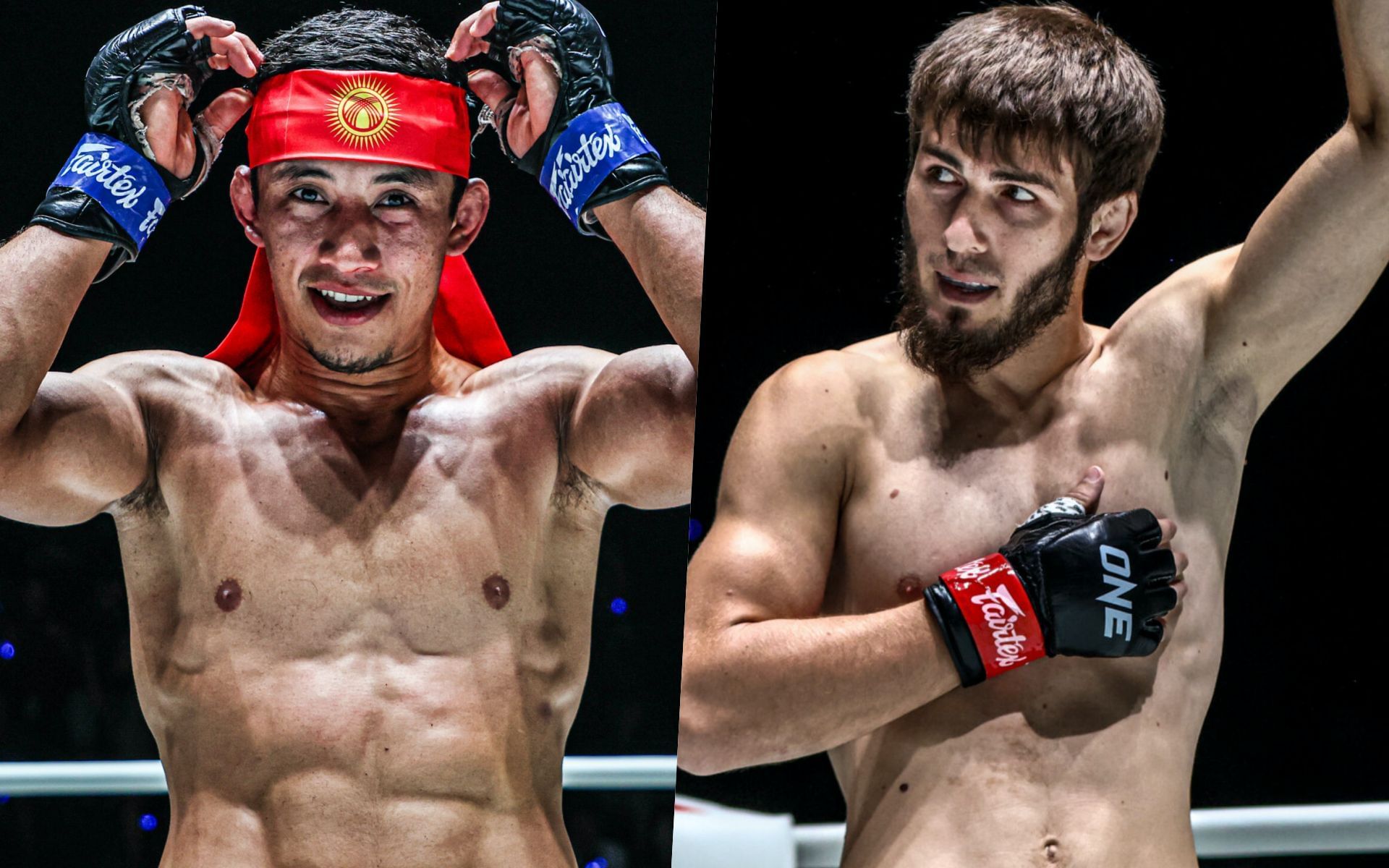 Akbar Abdullaev (L) and Ibragim Dauev (R) | Photo credit: ONE Championship