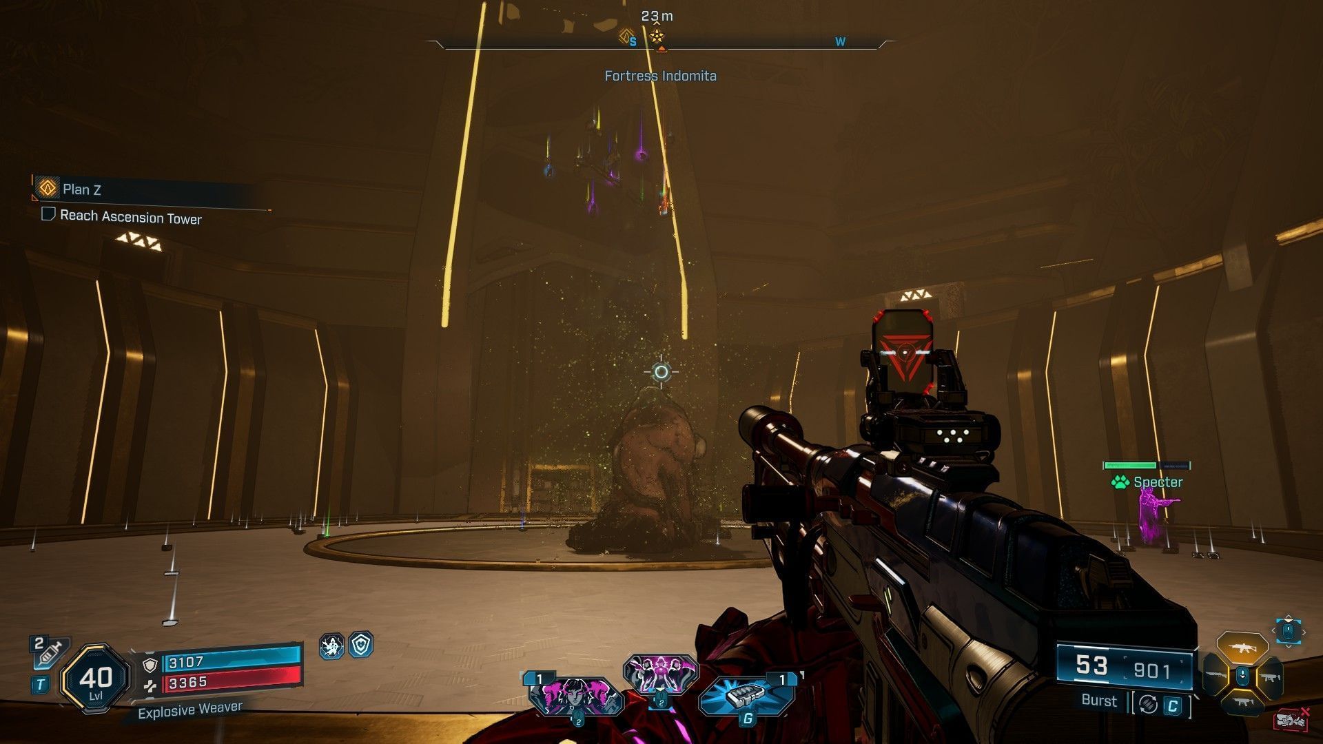 Defeating Sol on hard difficulty has a better chance of giving you the mod (Image via 2K)