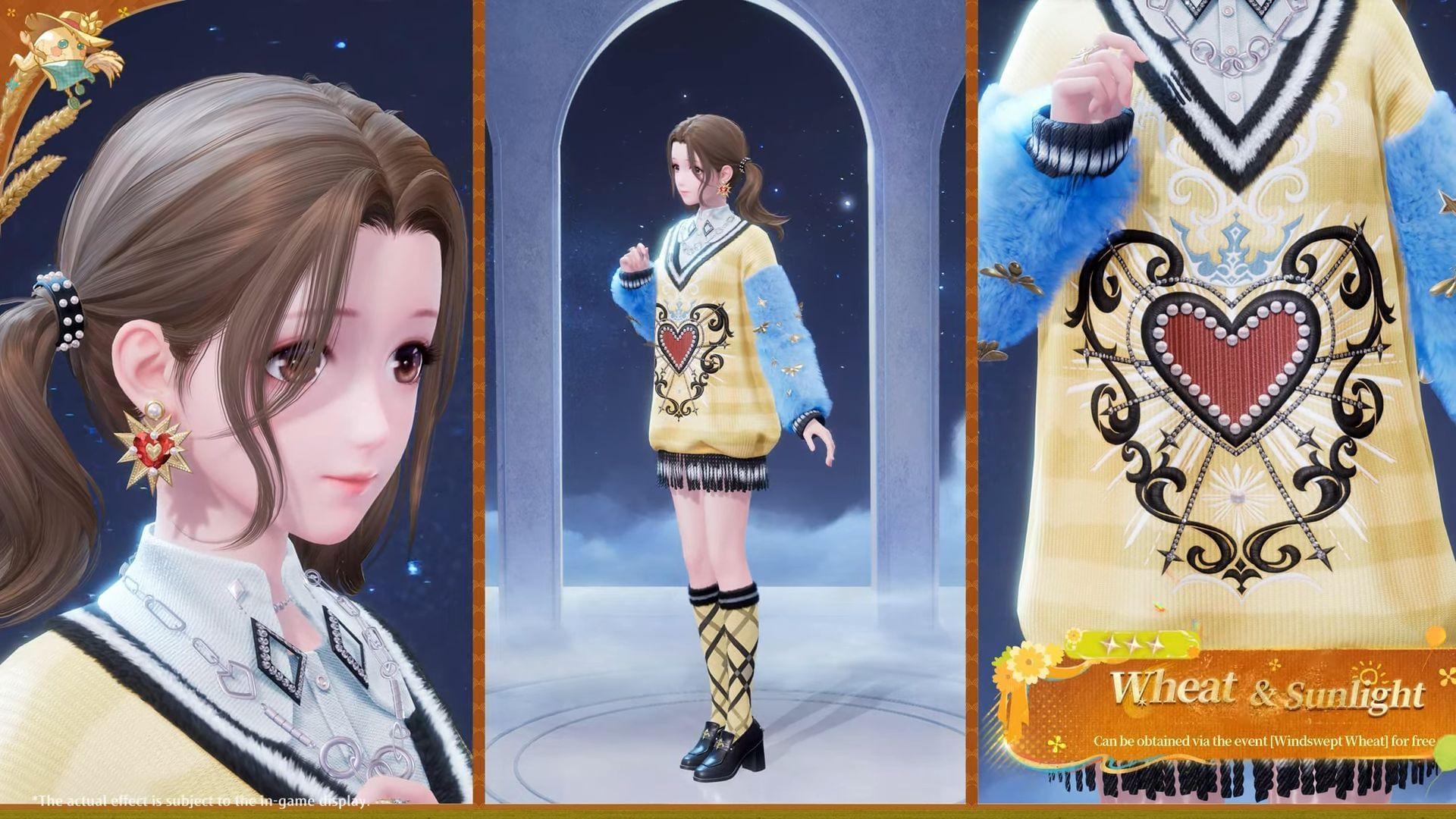 Infinity Nikki 1.10 will reward players with a free 3-star outfit (Image via Infold Games)