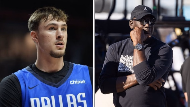 "Dream come true" - Cooper Flagg crowns Michael Jordan as GOAT after unforgettable Ryder Cup encounter with NBA legend