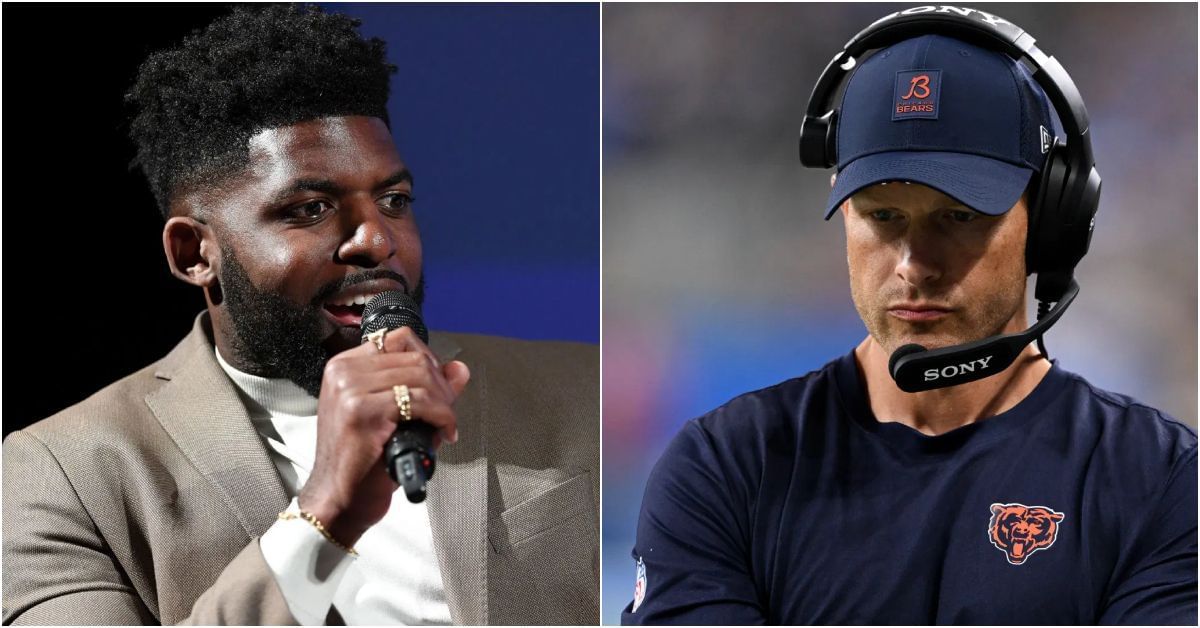 Emmanuel Acho torches Bears HC for showing attitude to sideline reporter in fiery interview during Raiders game