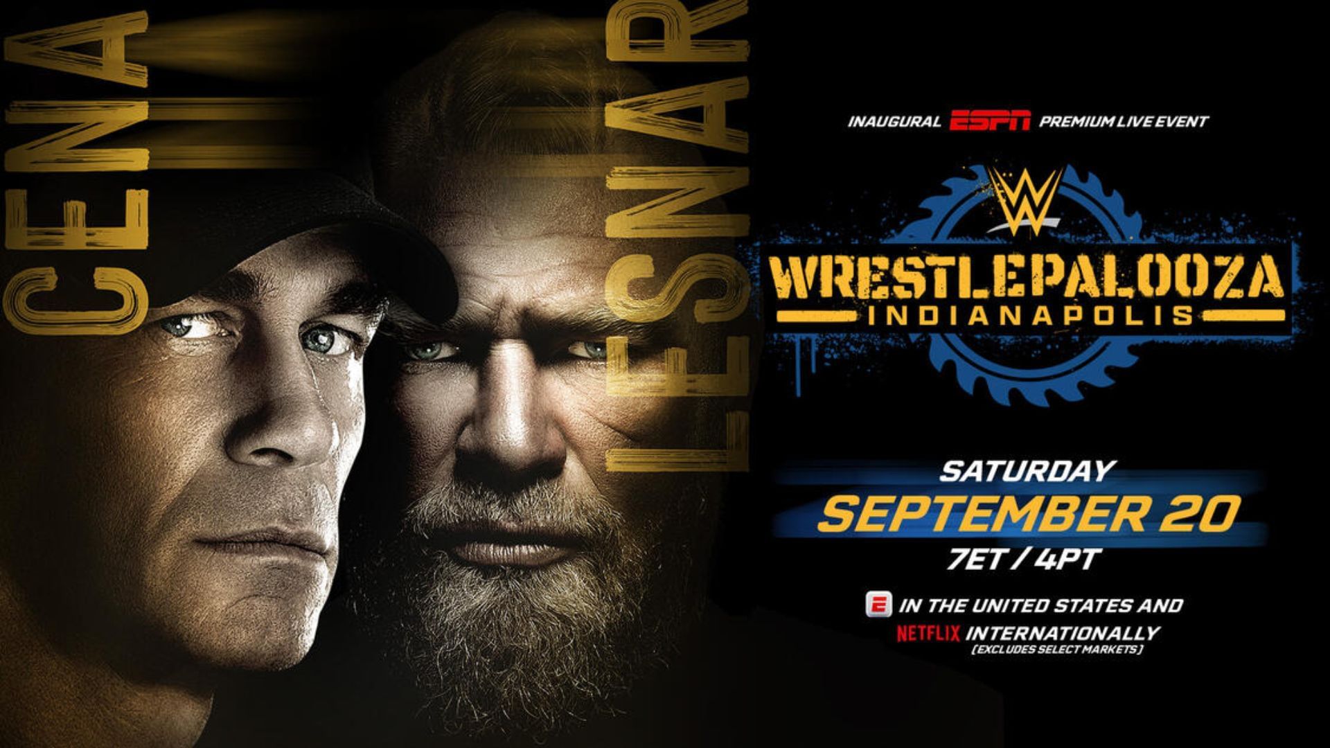 John Cena vs Brock Lesnar has been confirmed for the PLE [Image Credits: WWE.com] 