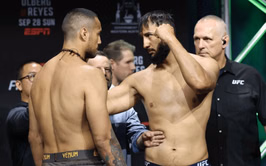 UFC Perth: Carlos Ulberg vs. Dominick Reyes: Live round-by-round updates