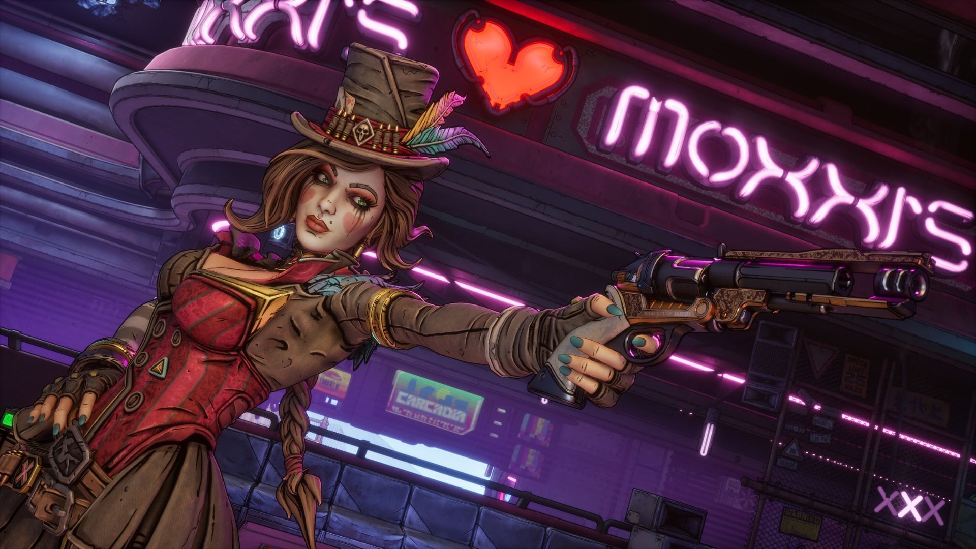 Moxxi&#039;s got a reward for the highest tipper (Image via 2K)