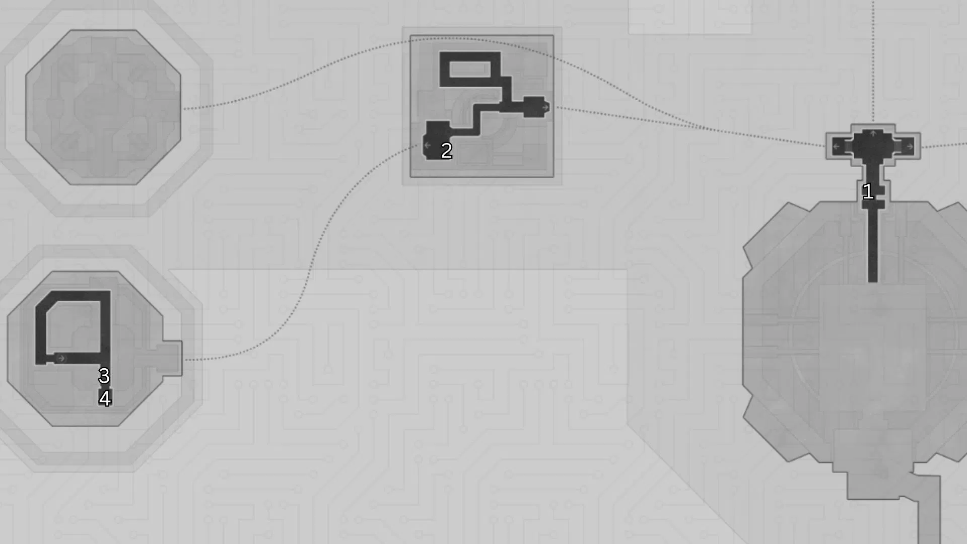 Universal Matrix Great Tomb of the Nameless Titan treasure chest 1, 2, 3, 4 locations (Image via HoYoverse)