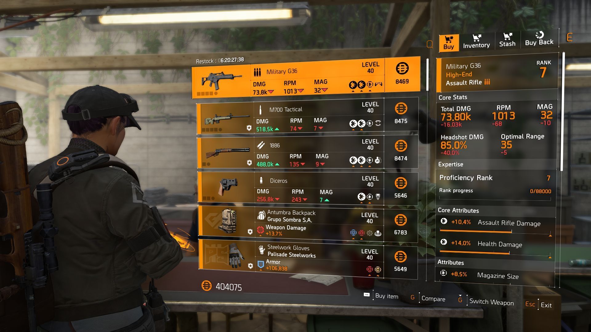 The Division 2 vendor at Haven Atrium (Image via SK Gaming || Ubisoft)