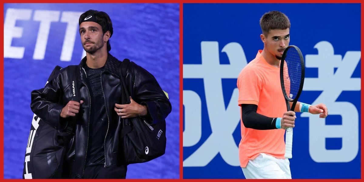 Lorenzo Musetti and Dino Prizmic  (Source: Getty)