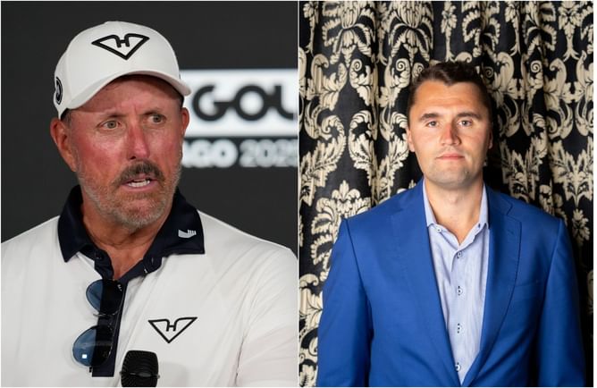 "Disgusting" - Phil Mickelson slams 'support of violence' after the Charlie Kirk assassination