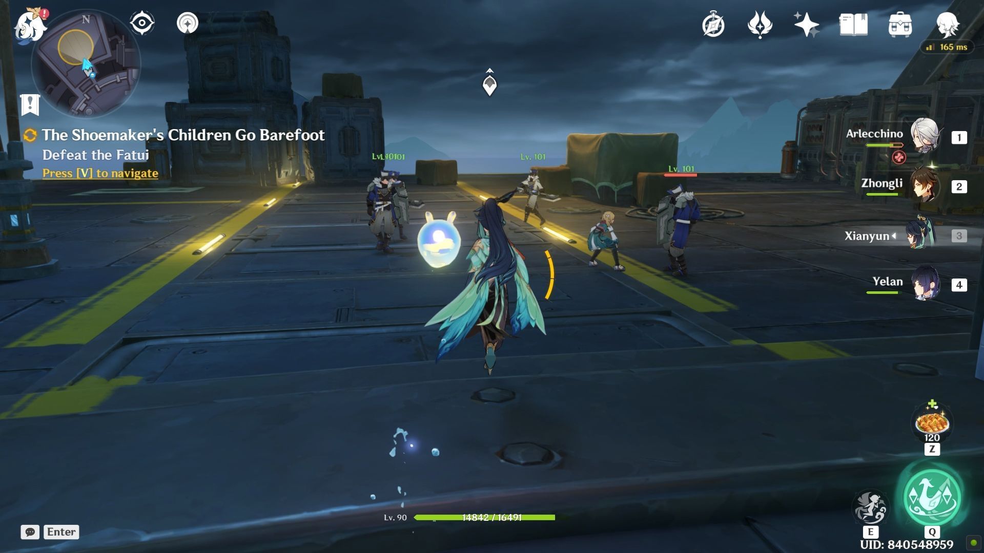 Defeat all the enemies (Image via HoYoverse)