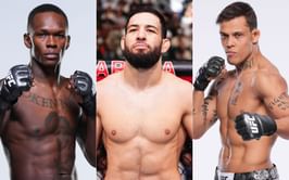 Israel Adesanya makes bold prediction for UFC Paris headliner between Caio Borralho and Nassourdine Imavov