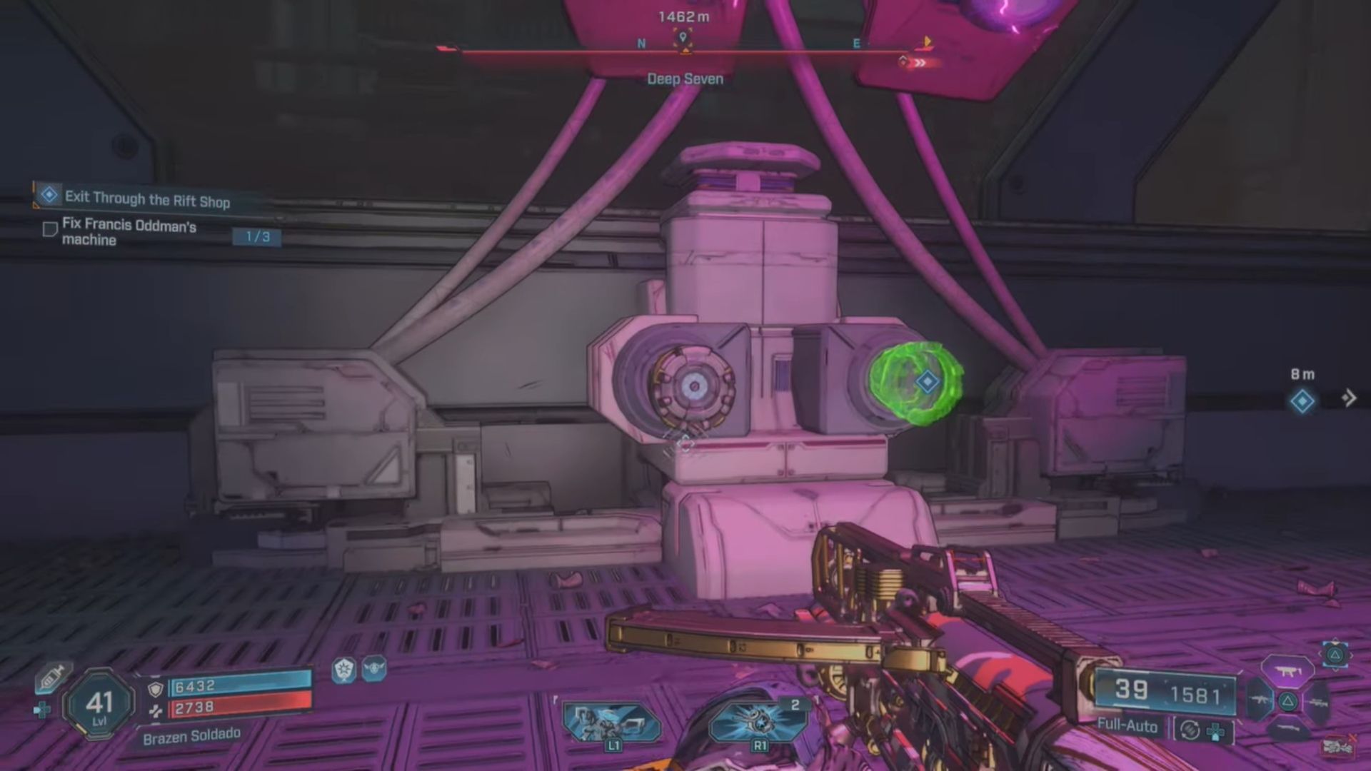 Fixing Oddman&#039;s machine (Image via 2K Games || YouTube/@manugames92)