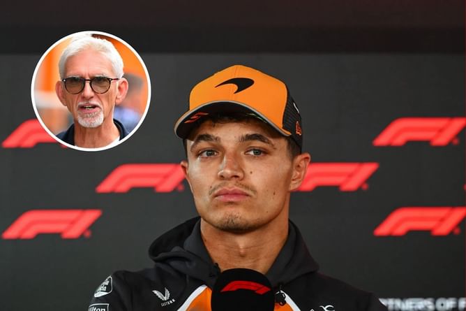 Damon Hill drops 4-word reaction to Lando Norris' explanation of the rise of McLaren to the top of F1