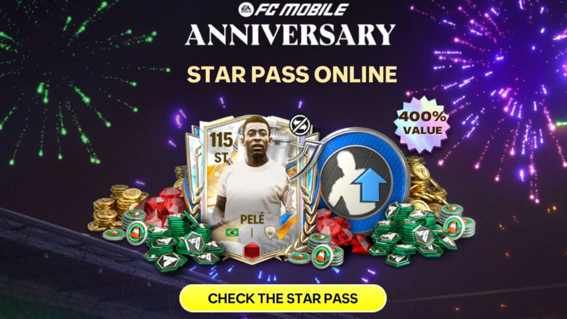 EA FC Mobile 2nd Anniversary Star Pass offers stunning rewards (Image via EA Sports)