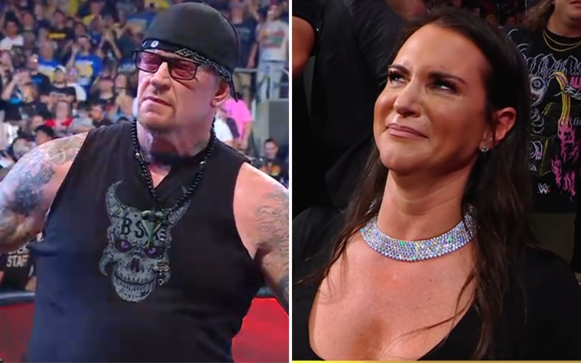 An unexpected moment (Pic Courtesy: WWE on Netflix)