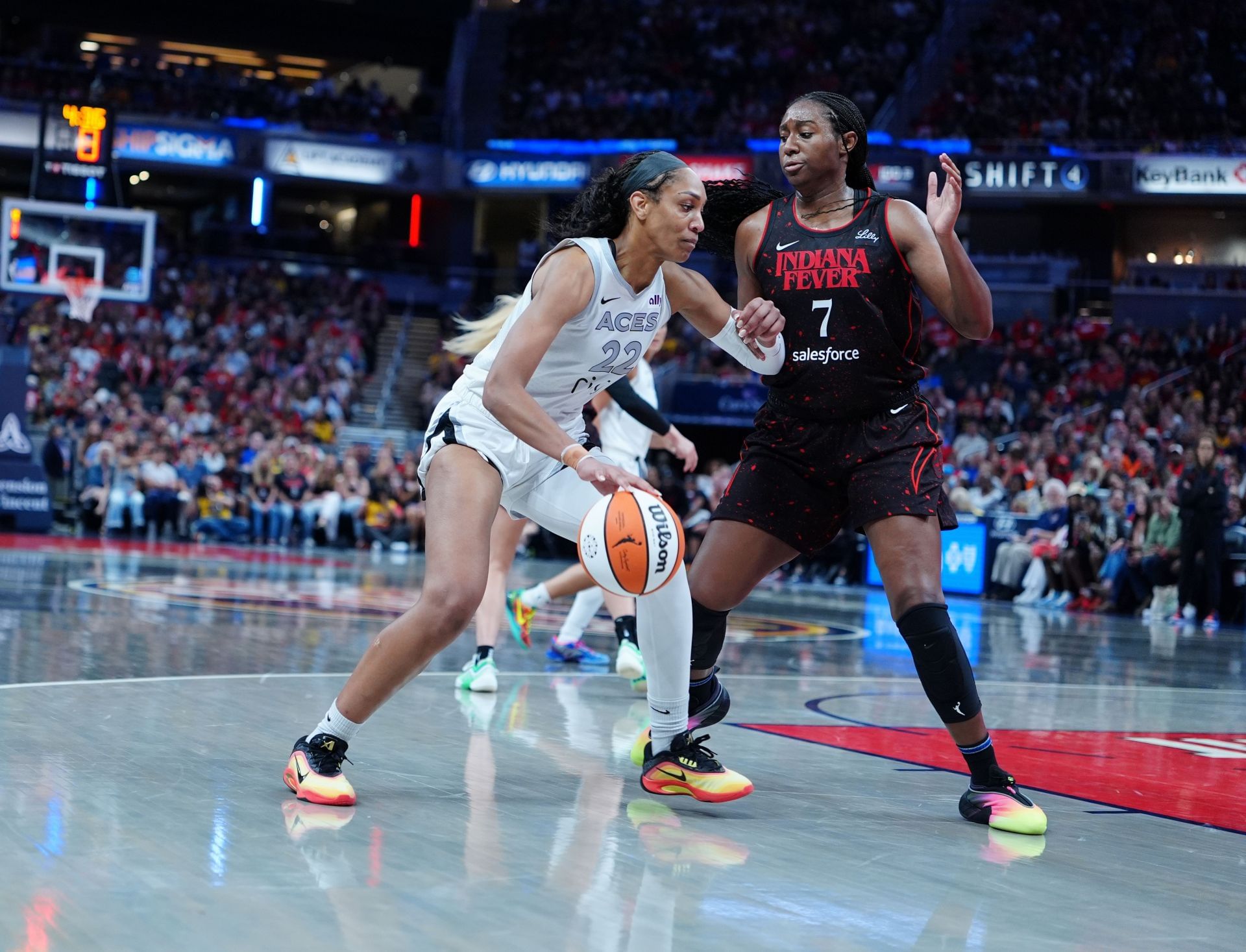 WNBA: JUL 24 Las Vegas Aces at Indiana Fever - Source: Getty