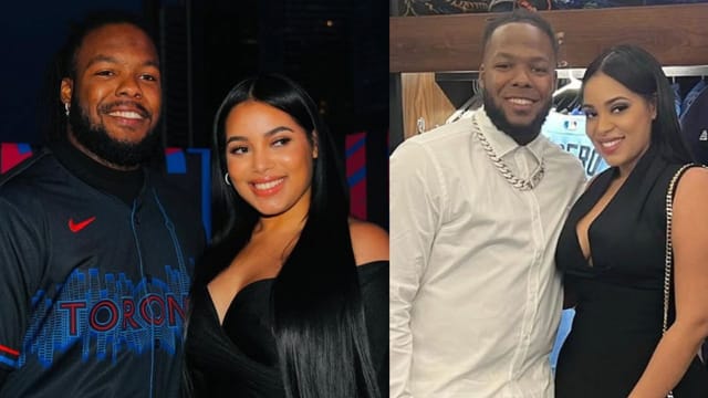 Vladimir Guerrero Jr.'s wife Nathalie turns up glamor in black bodysuit and  asymmetric skirt in latest mirror selfie from New York