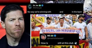 “No way we’re winning”, “I’m dead” - Real Madrid fans furious with Xabi Alonso naming 2 players in starting line-up vs Sociedad