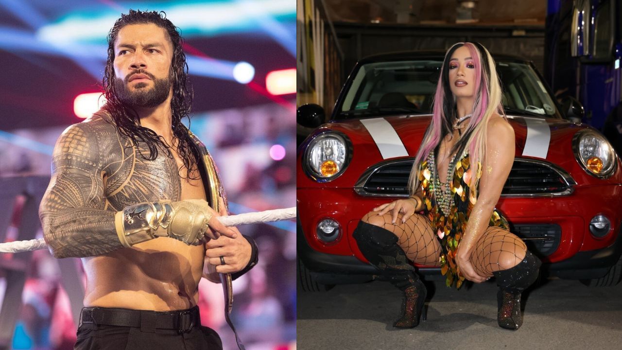 Roman Reigns &amp; Mercedes Varnado! (Credits: WWE.Com &amp; Mercedes Varnado