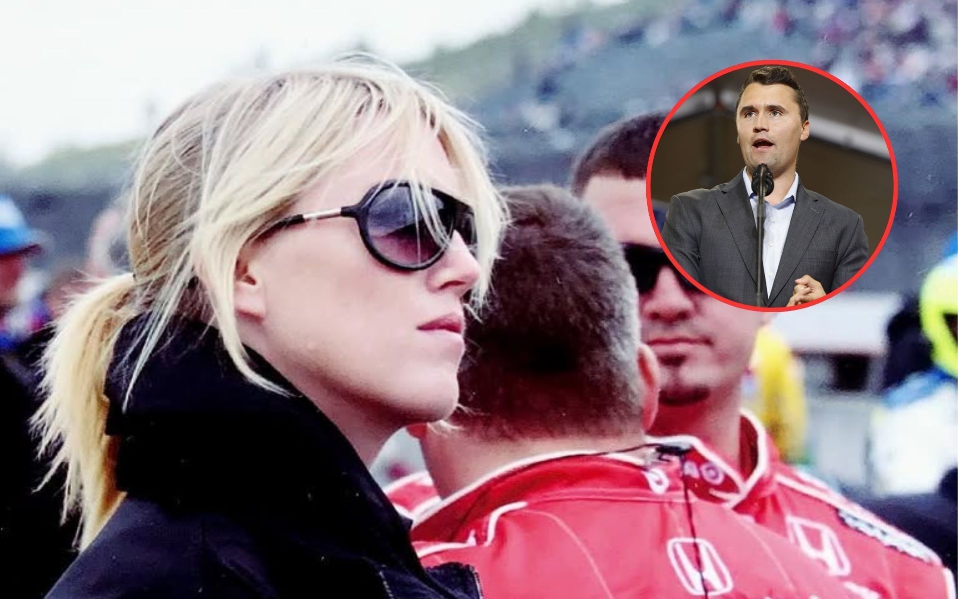 Susie Wheldon and Charlie Kirk