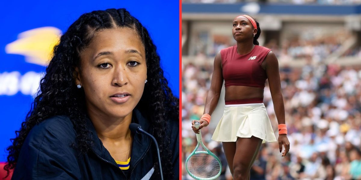 Naomi Osaka (left), Coco Gauff (right), Sources: Getty