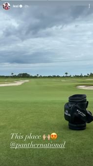 Lexi Thompson's story - Source: via @lexi on Instagram