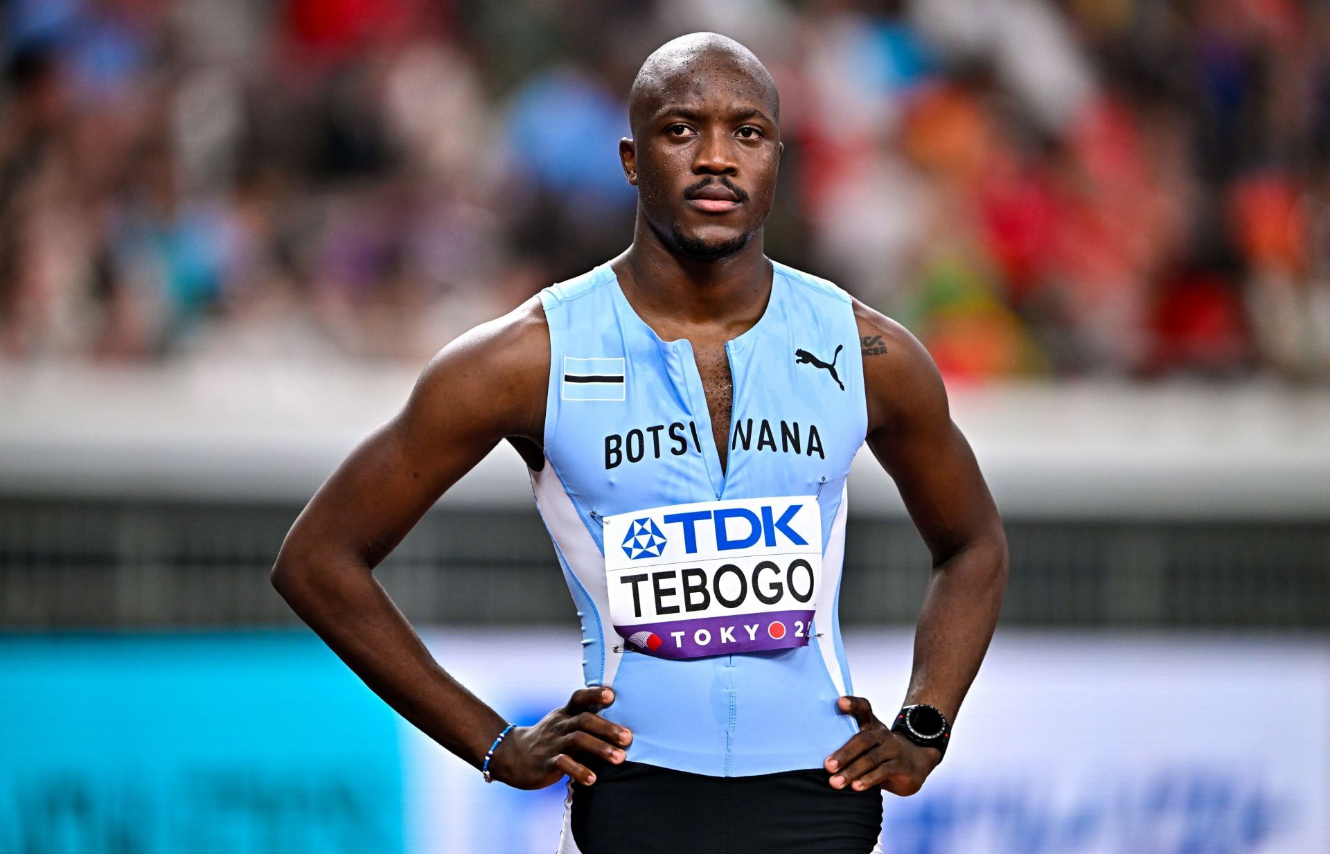 Letsile Tebogo at the World Athletics Championships Tokyo 2025 [Image Source : Getty] 