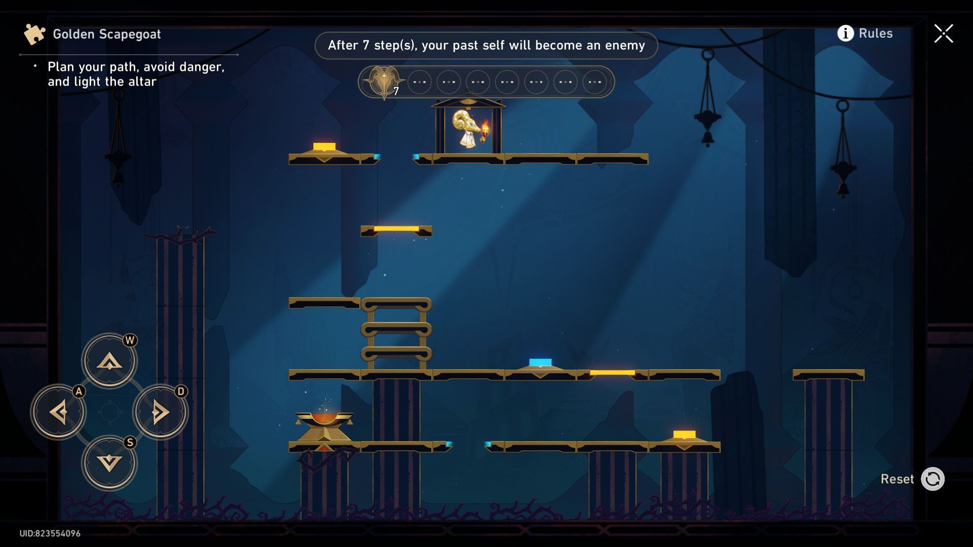 Third puzzle solution (Image via Sportskeeda Gaming || HoYoverse)