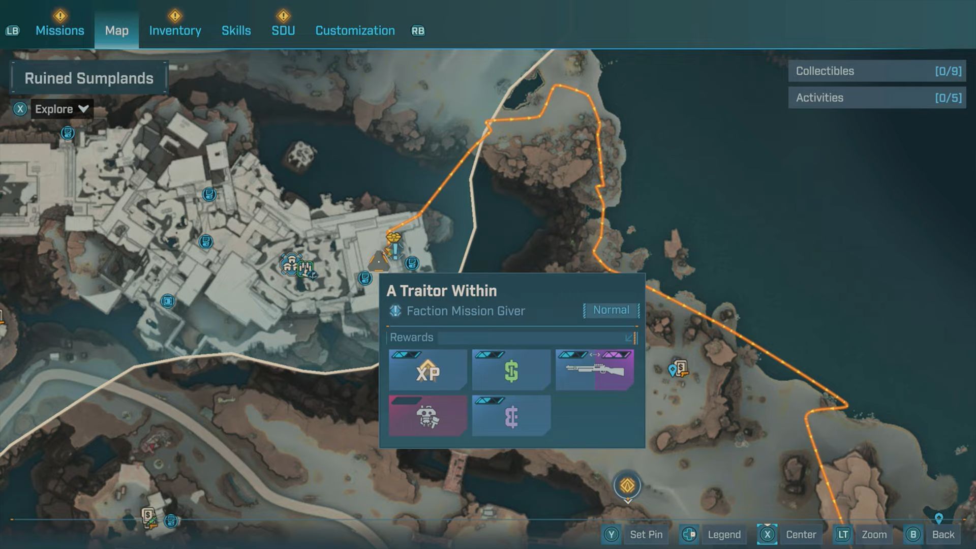 After completing A Council Divided, speak to Levaine to get the quest (Image via Gearbox Software)