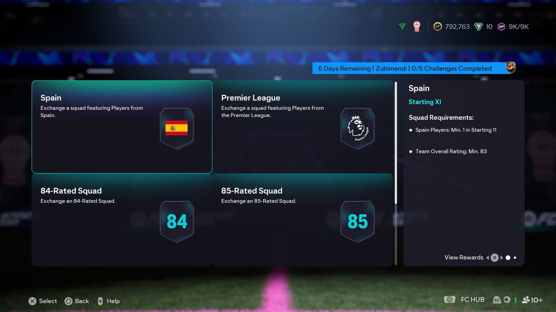 The requirements (Image via EA Sports)