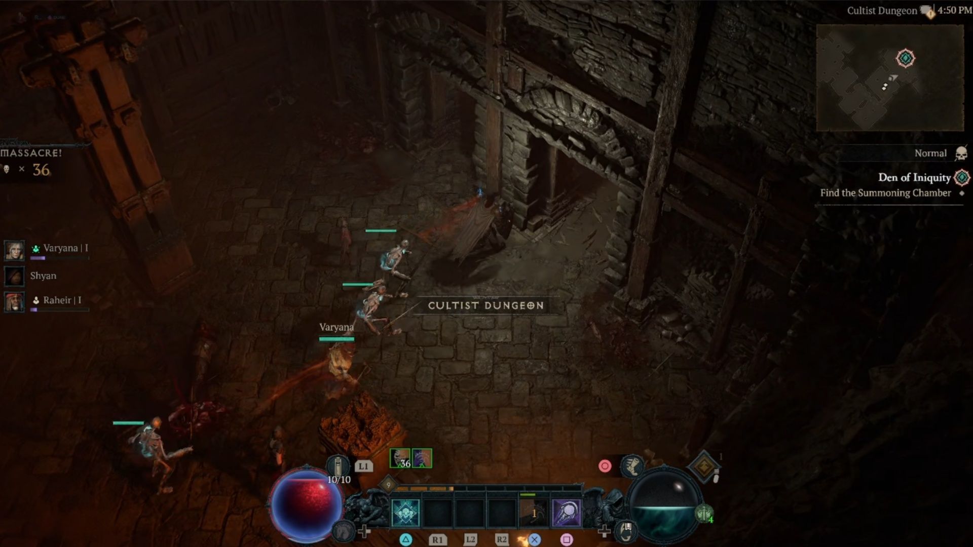 When you see the green icon, you&#039;re close to the Prisoner (Image via Blizzard Entertainment)